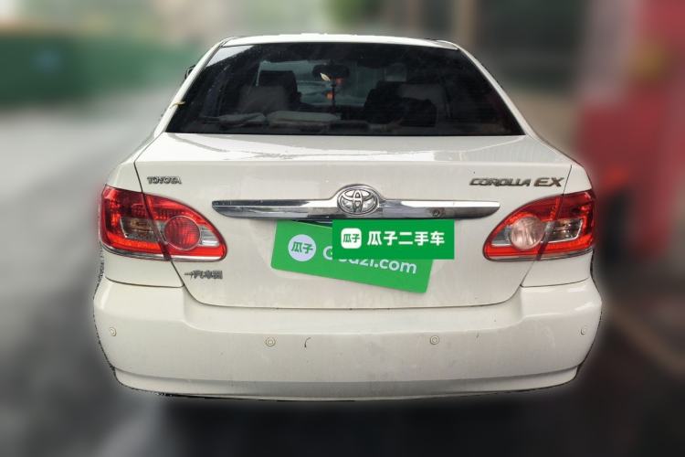 Used Toyota Corolla EX 2011 1.6L Automatic Classic Edition Rear