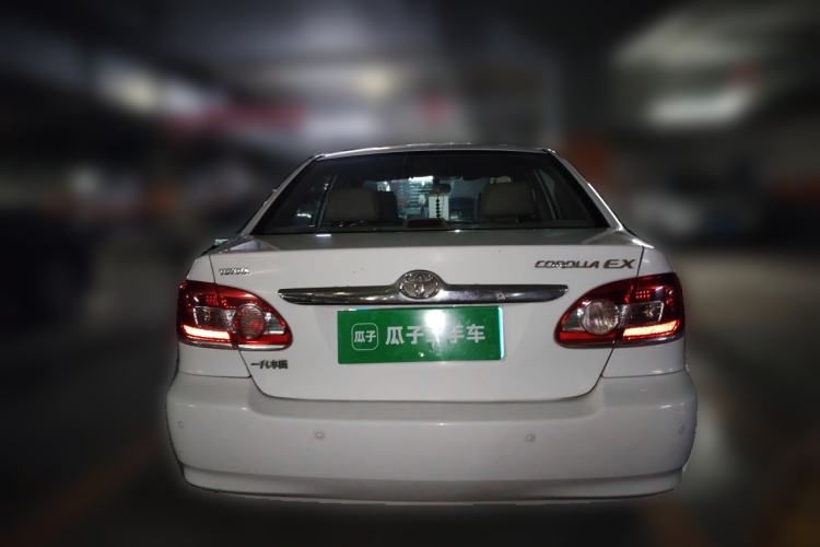 Used Toyota Corolla EX 2011 1.6L Manual Luxury Edition Rear