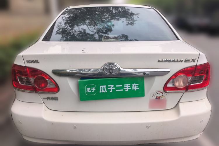 Used Toyota Corolla EX 2011 1.6L Manual Special Offer Version Rear