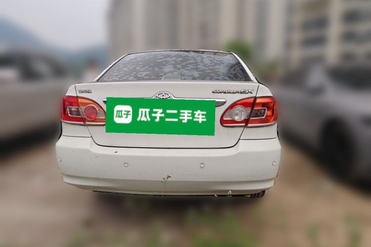 Used Toyota Corolla EX 2011 1.6L Automatic Classic Edition Rear