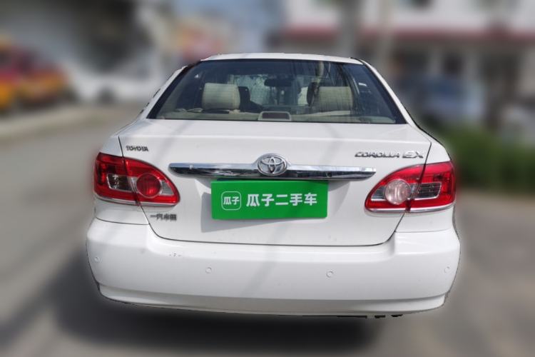 Used Toyota Corolla EX 2011 1.6L Automatic Classic Edition Rear