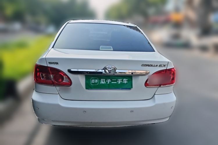 Used Toyota Corolla EX 2011 1.6L Manual Classic Edition Rear