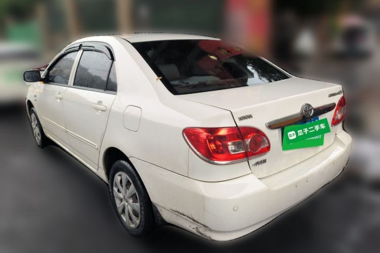 Used Toyota Corolla EX 2011 1.6L Automatic Classic Edition Rear Left 45 Deg