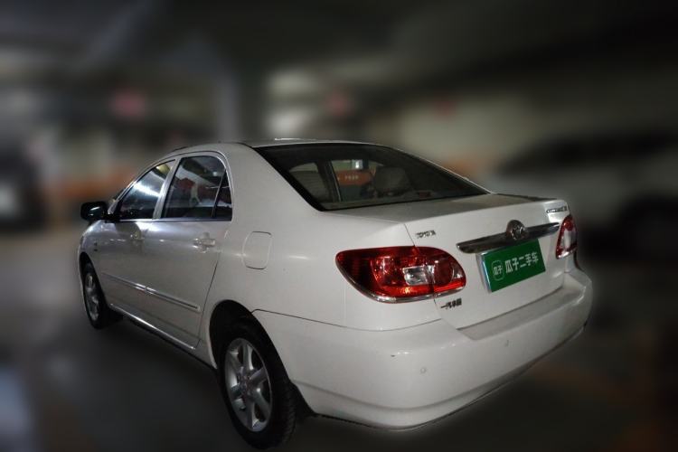Used Toyota Corolla EX 2011 1.6L Manual Luxury Edition Rear Left 45 Deg