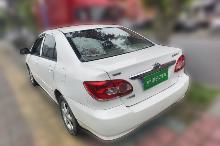 Used Toyota Corolla EX 2011 1.6L Automatic Classic Edition Rear Left 45 Deg