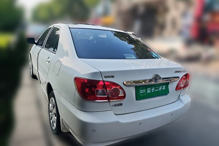 Used Toyota Corolla EX 2011 1.6L Manual Classic Edition Rear Left 45 Deg