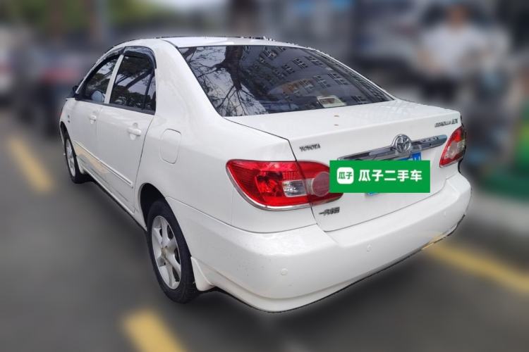 Used Toyota Corolla EX 2011 1.6L Automatic Classic Edition Rear Left 45 Deg