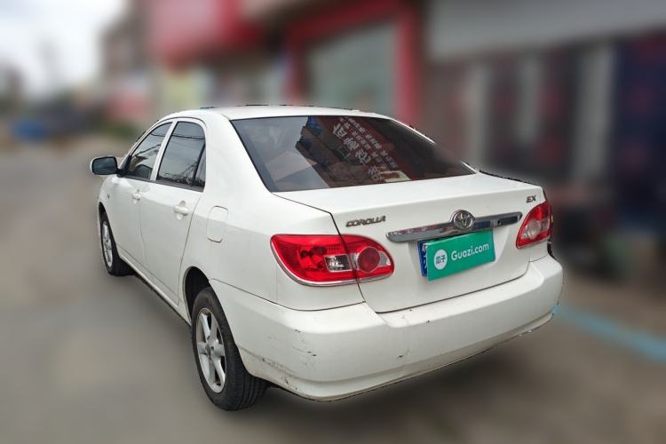 Used Toyota Corolla EX 2011 1.6L Automatic Classic Edition Rear Left 45 Deg