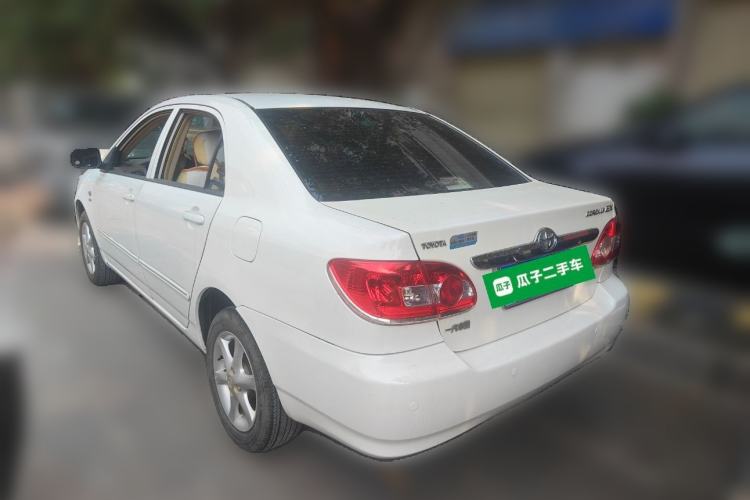 Used Toyota Corolla EX 2011 1.6L Automatic Luxury Edition Rear Left 45 Deg