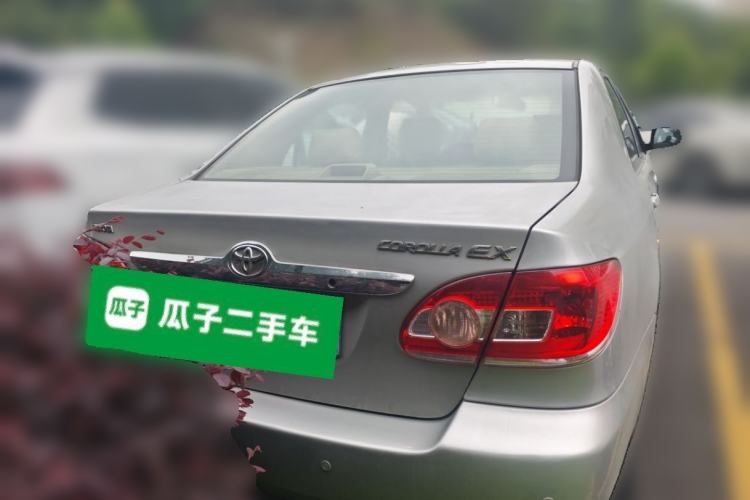 Used Toyota Corolla EX 2011 1.6L Automatic Classic Edition Rear