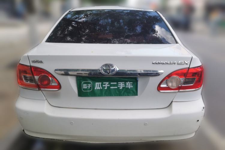 Used Toyota Corolla EX 2011 1.6L Automatic Luxury Edition Rear