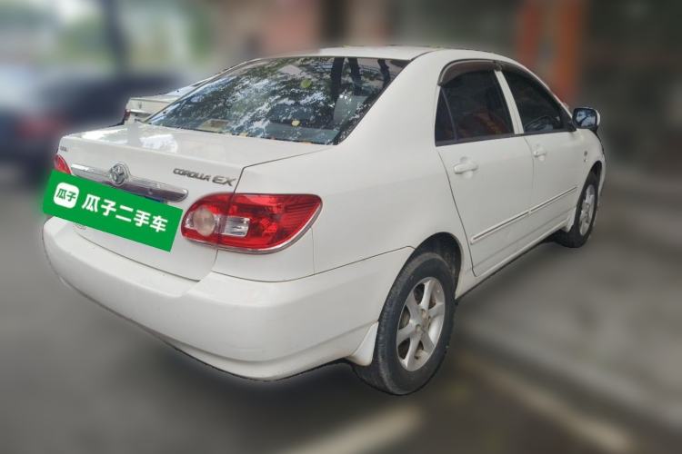 Used Toyota Corolla EX 2011 1.6L Automatic Classic Edition Rear Right 45 Deg