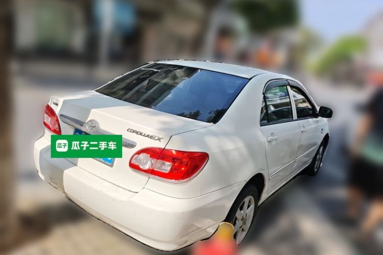 Used Toyota Corolla EX 2011 1.6L Automatic Classic Edition Rear Right 45 Deg