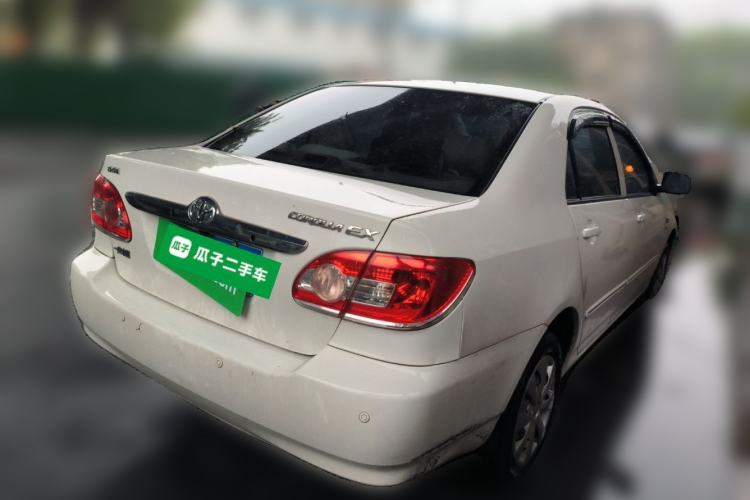 Used Toyota Corolla EX 2011 1.6L Automatic Classic Edition Rear Right 45 Deg