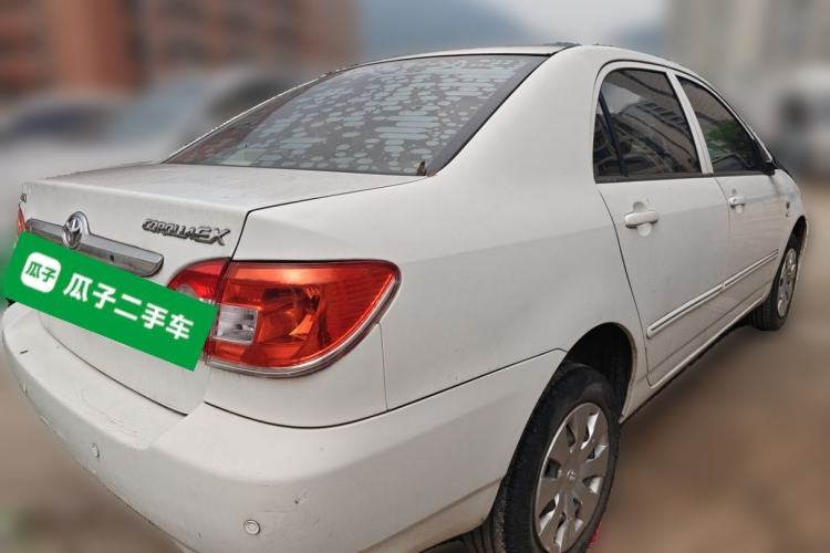 Used Toyota Corolla EX 2011 1.6L Automatic Classic Edition Rear Right 45 Deg