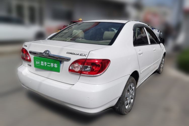 Used Toyota Corolla EX 2011 1.6L Automatic Classic Edition Rear Right 45 Deg