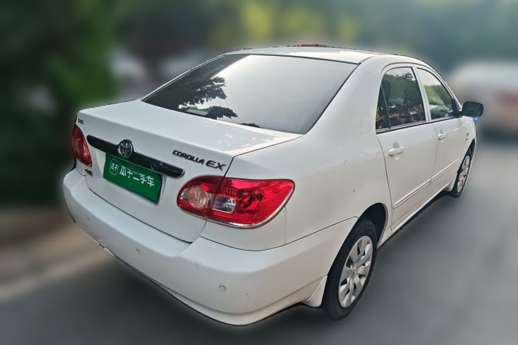 Used Toyota Corolla EX 2011 1.6L Manual Classic Edition Rear Right 45 Deg
