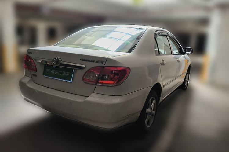 Used Toyota Corolla EX 2011 1.6L Automatic Classic Edition Rear Right 45 Deg