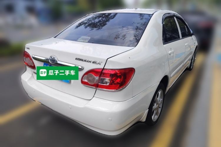 Used Toyota Corolla EX 2011 1.6L Automatic Classic Edition Rear Right 45 Deg