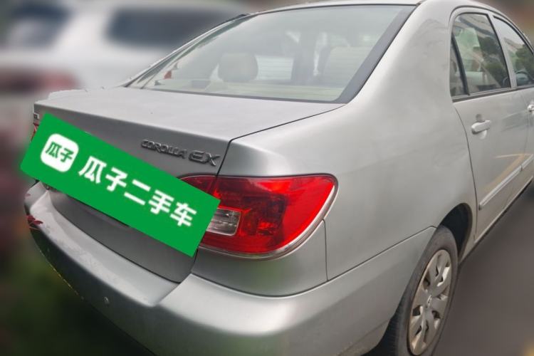 Used Toyota Corolla EX 2011 1.6L Automatic Classic Edition Rear Right 45 Deg
