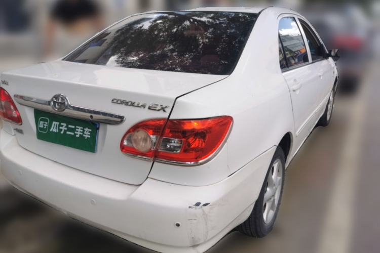 Used Toyota Corolla EX 2011 1.6L Automatic Luxury Edition Rear Right 45 Deg