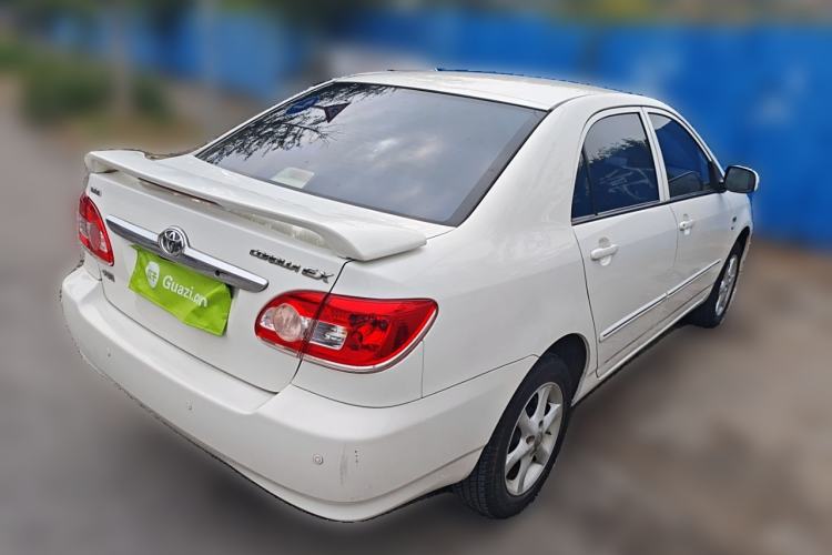 Used Toyota Corolla EX 2011 1.6L Automatic Classic Edition Rear Right 45 Deg
