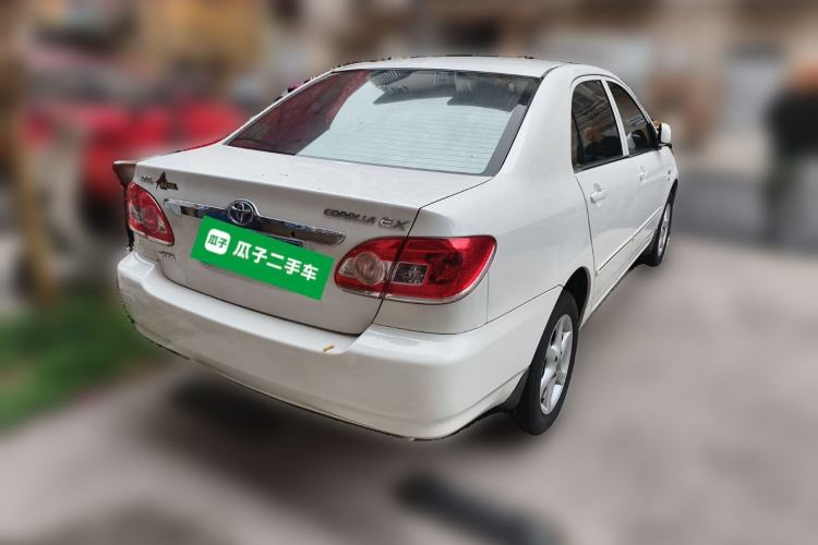 Used Toyota Corolla EX 2011 1.6L Manual Classic Edition Rear Right 45 Deg