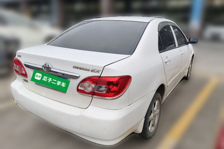 Used Toyota Corolla EX 2011 1.6L Automatic Classic Edition Rear Right 45 Deg