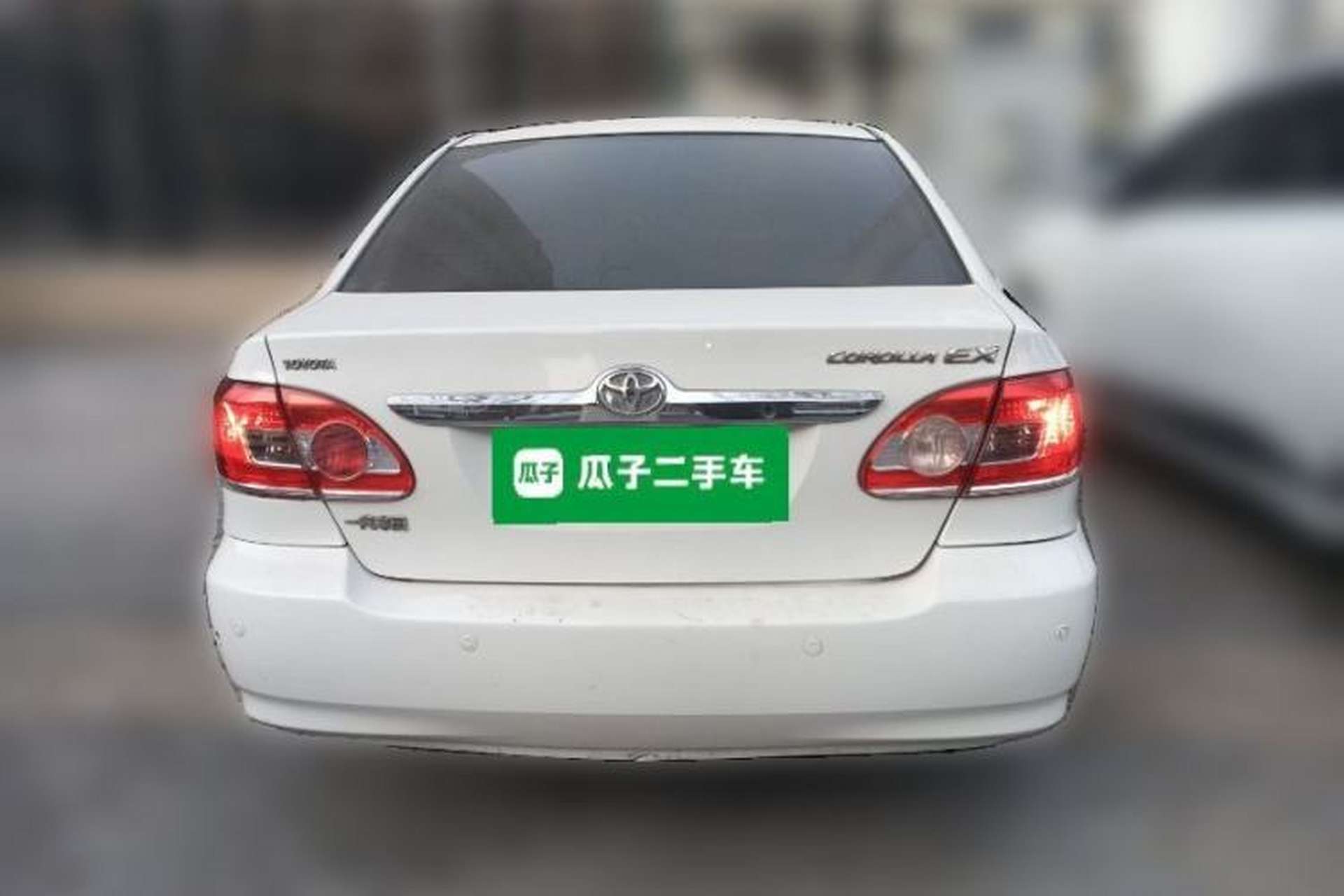 Used Toyota Corolla EX 2011 1.6L Manual Luxury Edition Rear