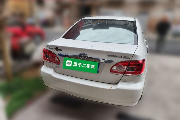 Used Toyota Corolla EX 2011 1.6L Manual Classic Edition Rear