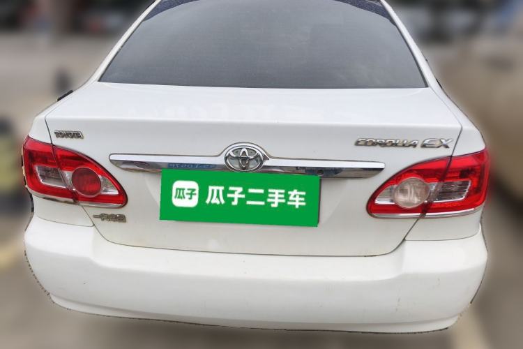 Used Toyota Corolla EX 2011 1.6L Automatic Classic Edition Rear