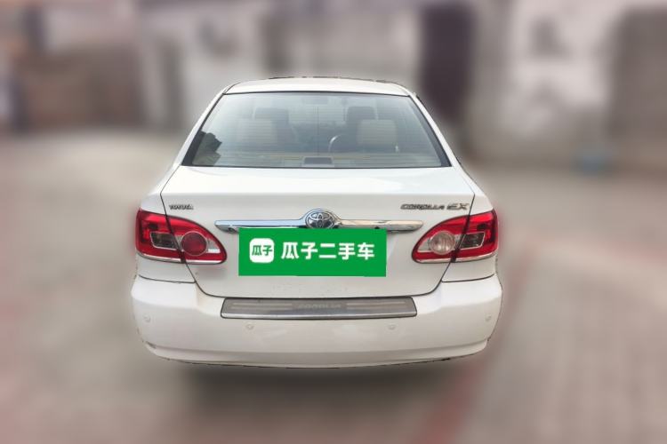 Used Toyota Corolla EX 2011 1.6L Automatic Luxury Edition Rear