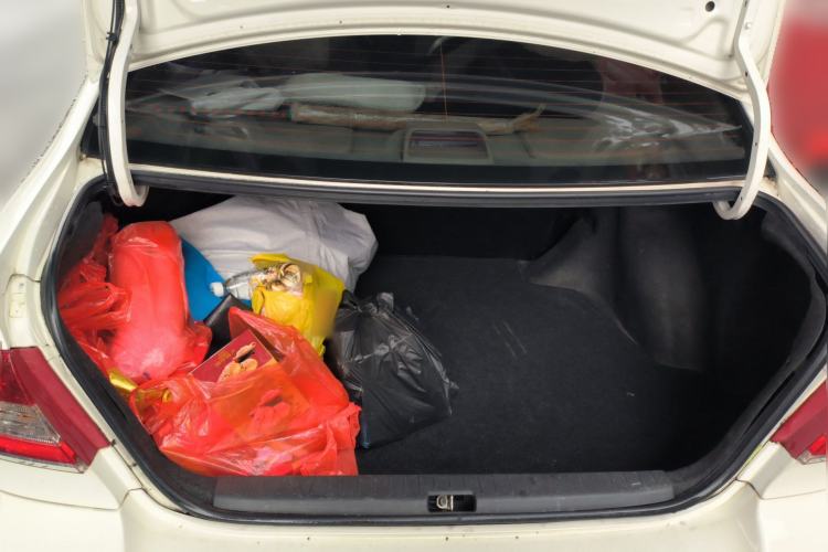 Used Toyota Corolla EX 2011 1.6L Automatic Classic Edition Trunk