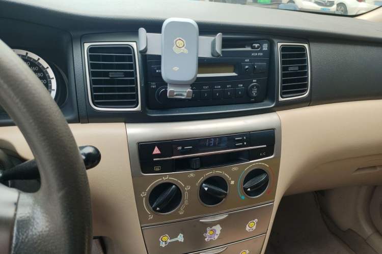 Used Toyota Corolla EX 2013 1.6L Automatic Luxury Edition Audio And AC Panel