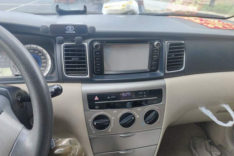 Used Toyota Corolla EX 2013 1.6L Manual Excellence Edition Audio And AC Panel