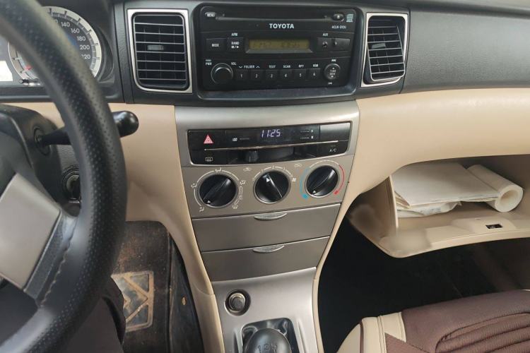 Used Toyota Corolla EX 2013 1.6L Manual Excellence Edition Audio And AC Panel