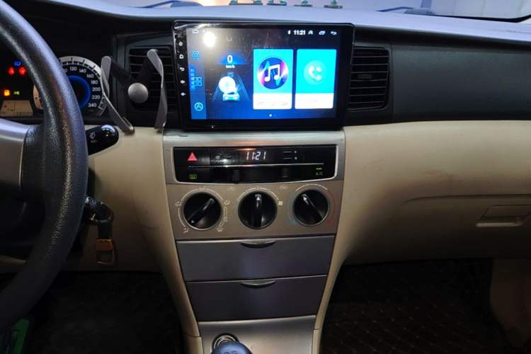 Used Toyota Corolla EX 2013 1.6L Manual Excellence Edition Audio And AC Panel