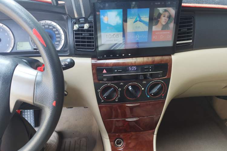 Used Toyota Corolla EX 2013 1.6L Manual Value Edition Audio And AC Panel