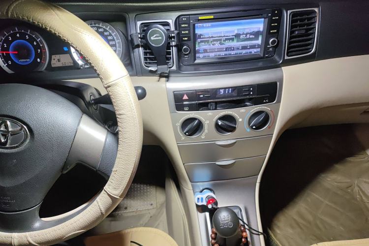 Used Toyota Corolla EX 2013 1.6L Manual Luxury Edition Audio And AC Panel