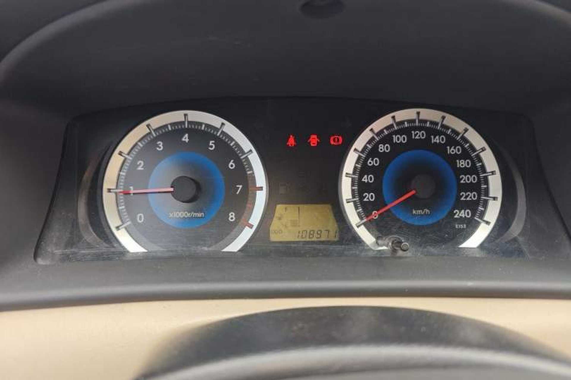 Used Toyota Corolla EX 2013 1.6L Manual Luxury Edition Instrument Cluster