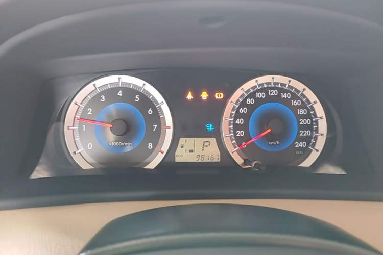 Used Toyota Corolla EX 2013 1.6L Automatic Luxury Edition Instrument Cluster