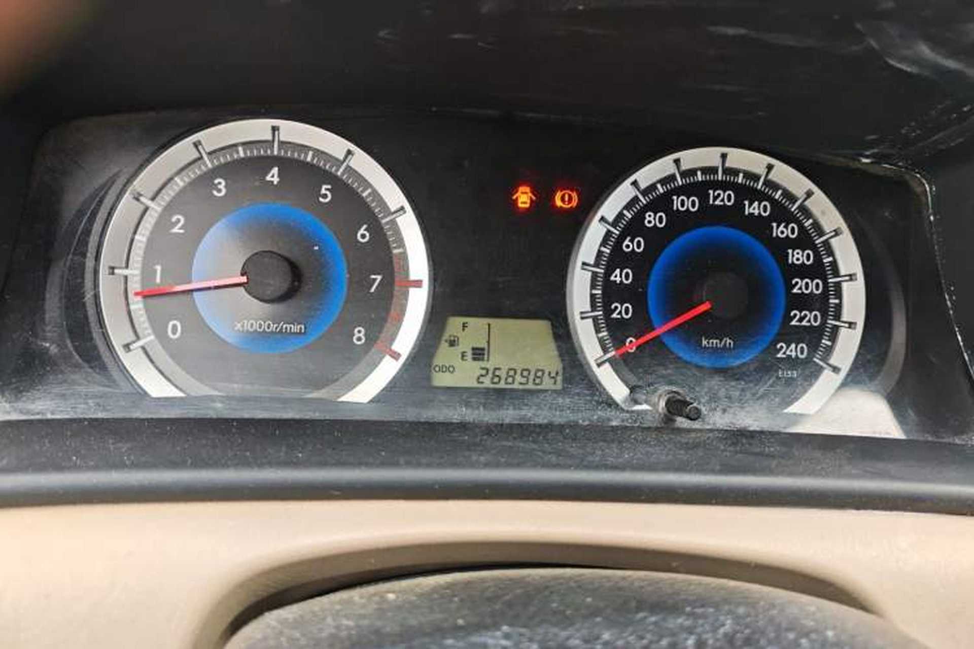 Used Toyota Corolla EX 2013 1.6L Manual Excellence Edition Instrument Cluster