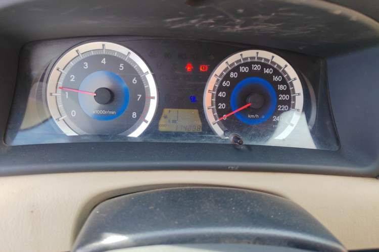 Used Toyota Corolla EX 2013 1.6L Manual Excellence Edition Odometer Close Up