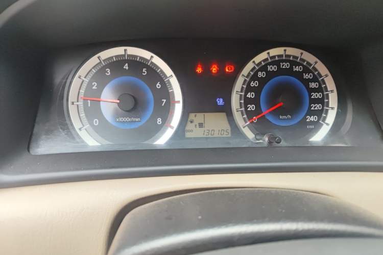 Used Toyota Corolla EX 2013 1.6L Manual Excellence Edition Odometer Close Up