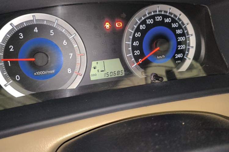 Used Toyota Corolla EX 2013 1.6L Manual Excellence Edition Odometer Close Up