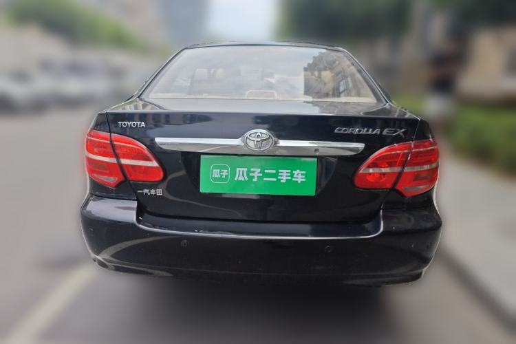 Used Toyota Corolla EX 2013 1.6L Automatic Luxury Edition Rear