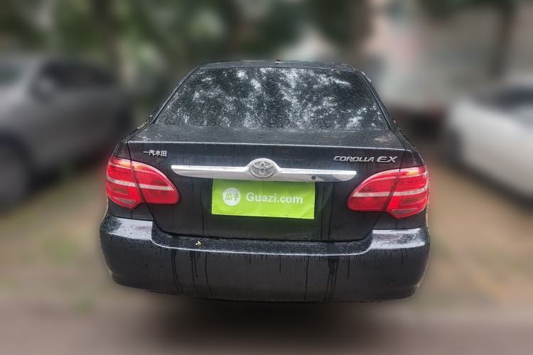 Used Toyota Corolla EX 2013 1.6L Manual Value Edition Rear