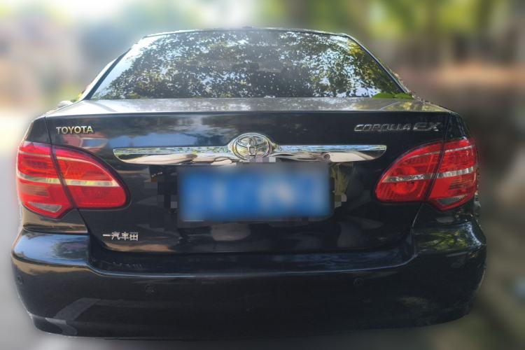 Used Toyota Corolla EX 2013 1.6L Automatic Excellence Edition Rear