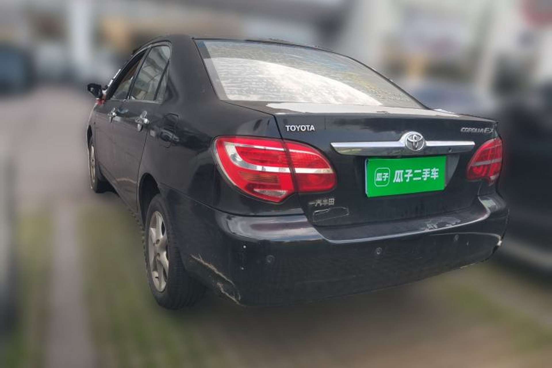 Used Toyota Corolla EX 2013 1.6L Automatic Excellence Edition Rear Left 45 Deg