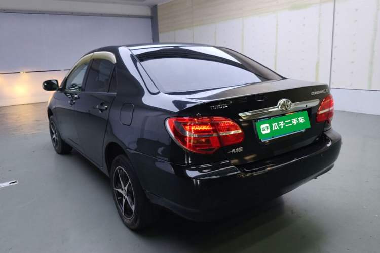 Used Toyota Corolla EX 2013 1.6L Manual Excellence Edition Rear Left 45 Deg